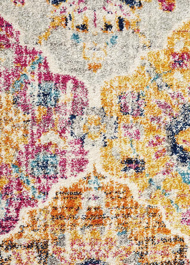 Museum Ainsley Round Rust Rug
