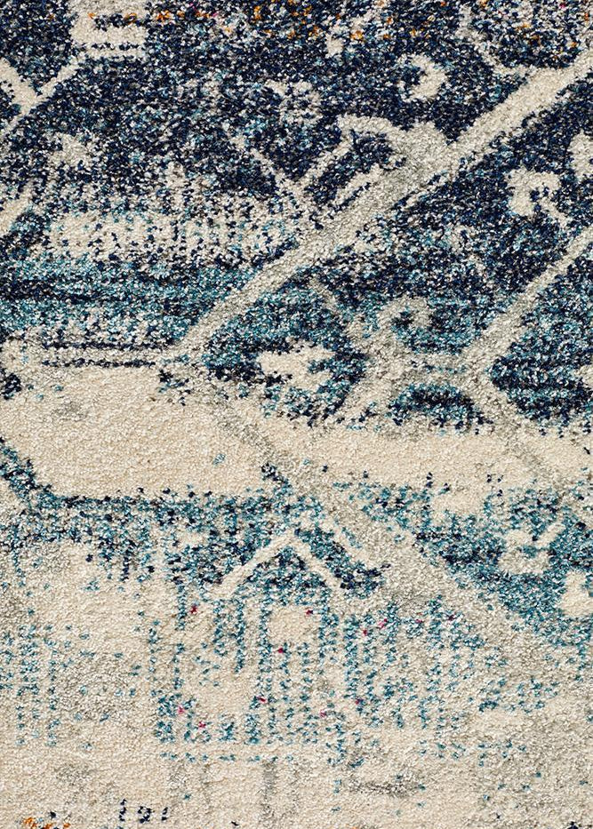 Museum Layton Blue Round Rug