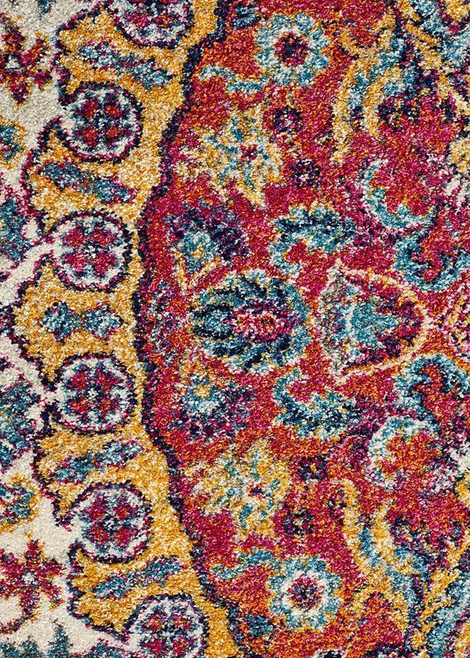 Museum Shelly Rust Round Rug