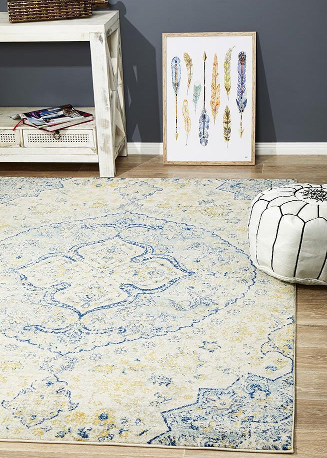 Museum Tyler Sky Blue Rug