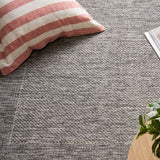 Malia Silver White Non Slip Rug