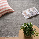 Malia Silver White Non Slip Rug