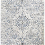 Serena Blue Light Grey Rug