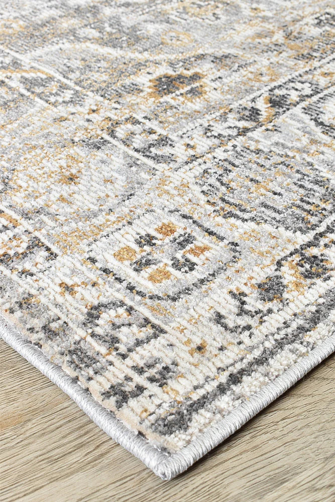 Serena Cream Mustard Rug