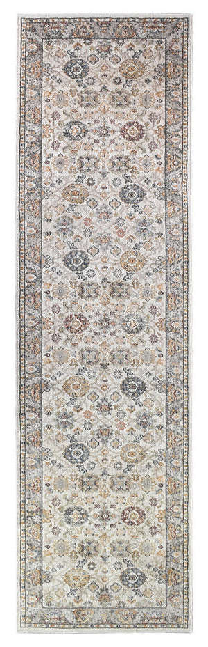 Serena Cream Hallway Runner Rug