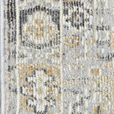 Serena Grey Mustard Hallway Runner Rug