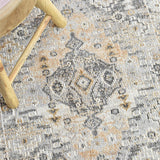 Serena Cream Mustard Hallway Runner 80CM Wide