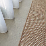 Steph And Gian Bark Walnut Runner Rug