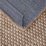 Steph And Gian Bark Walnut Runner Rug