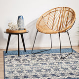 Seaside 3333 White Blue Rug