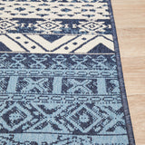 Seaside 3333 White Blue Rug