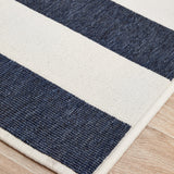 Seaside 4444 Navy White Rug