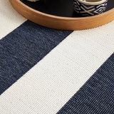 Seaside 4444 Navy White Rug