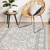 Seaside 5555 White Rug