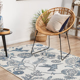 Seaside 7777 White Rug