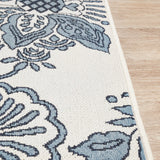 Seaside 7777 White Rug