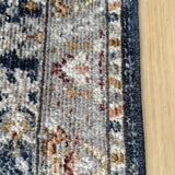 Serena Dark Blue Hallway Runner 80CM Wide