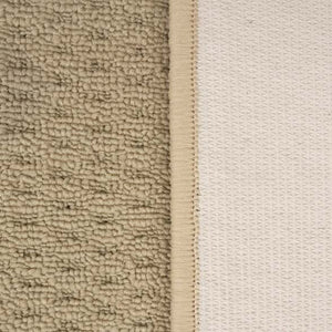 Phoenix Beige Hall Runner 67cm Wide Non Slip Backing
