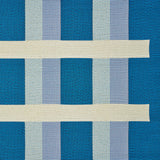 Vista Lattice Blue Runner Rug