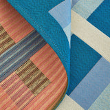 Vista Lattice Blue Runner Rug