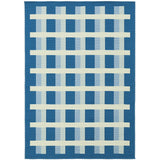 Vista Lattice Blue Rug