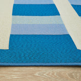 Vista Lattice Blue Rug