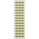 Vista Lattice Green Runner Rug