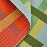 Vista Lattice Green Runner Rug