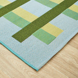 Vista Lattice Green Rug