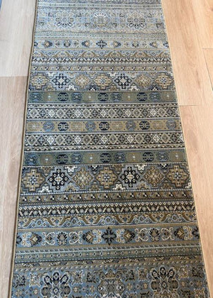 Afghan Multi Hallway Runner 80CM Wide