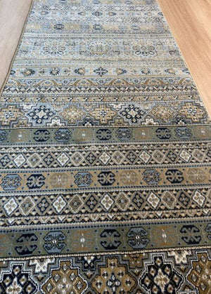 Afghan Multi Hallway Runner 80CM Wide