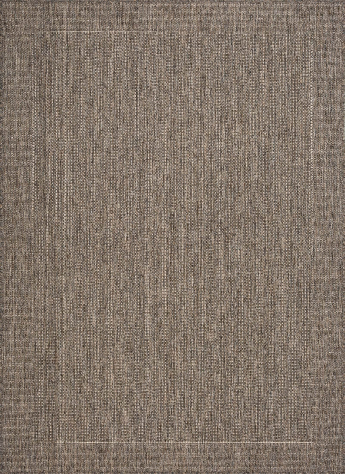 Malia Taupe Linen Non Slip Rug