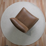 Cara Ivory Round Rug