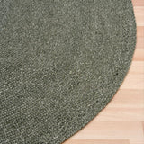 Cara Olive Oval Rug
