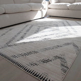 Cozy Ivory Beige Rug 5640