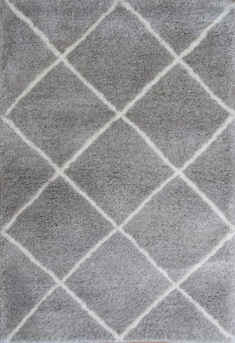 Fleur Silver Ivory Rug
