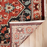 Kachan Navy Medallion Rug