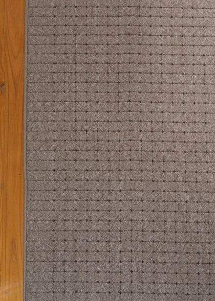 Roma Dots Taupe Hallway Runner 80CM Wide