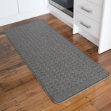 Roma Dots Grey Hallway Runner 80CM Wide