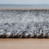 Lani Dark Grey Hallway Runner 80CM Wide