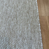Malia Sand Hallway Runner Non-Slip 67cm Wide