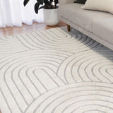 Marli Ivory Light Grey Rug