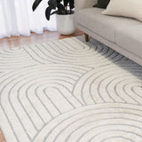 Marli Ivory Light Grey Rug