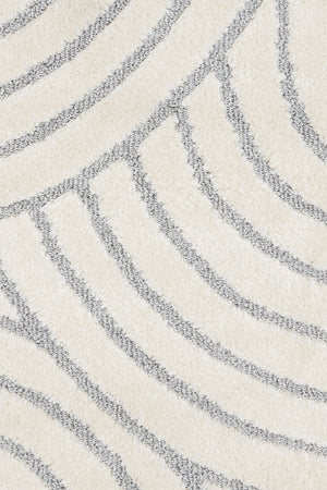 Marli Ivory Light Grey Rug