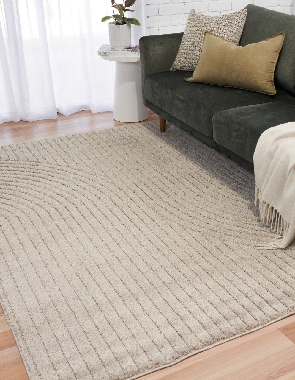 Marli Beige Streaks Rug