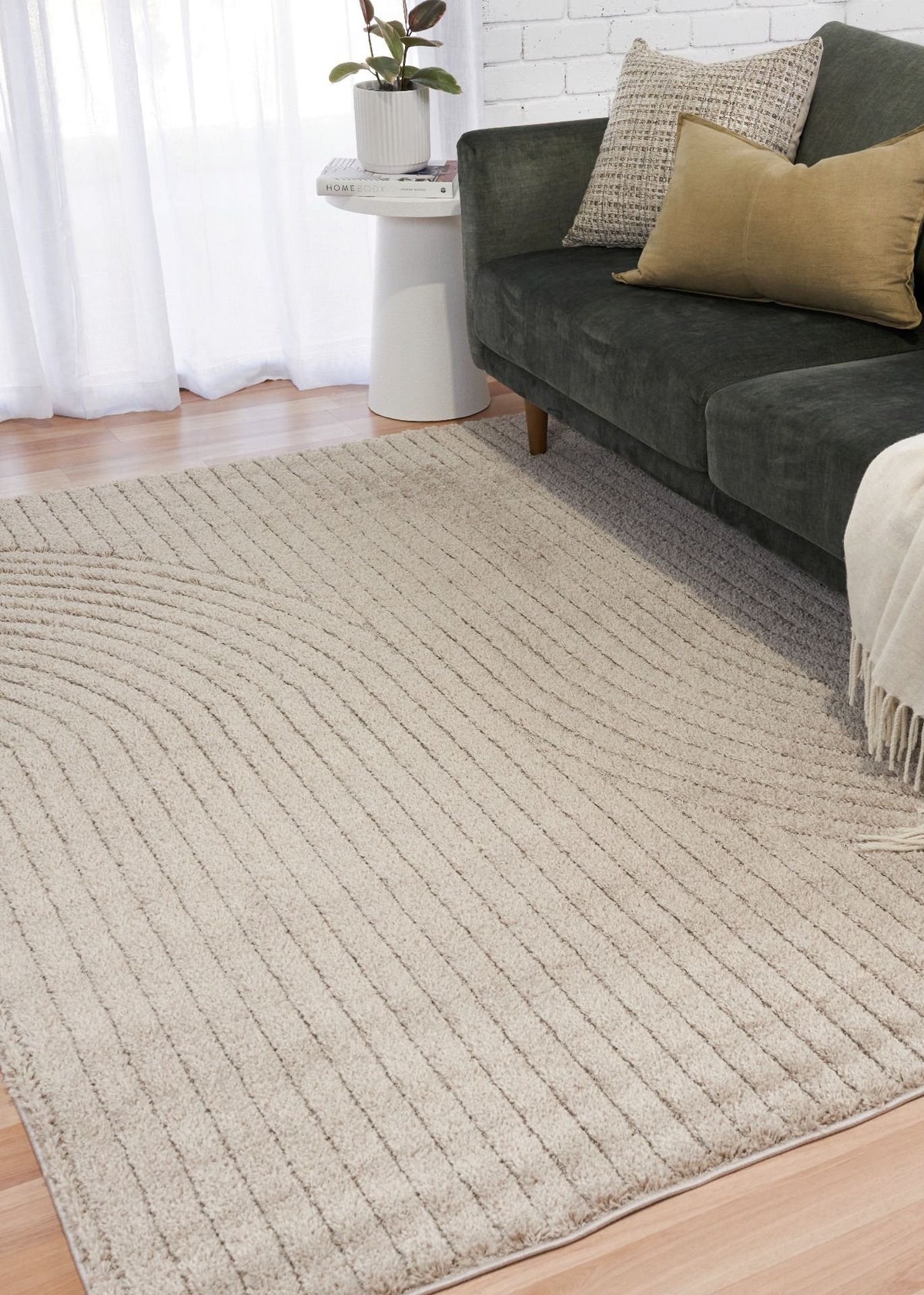 Marli Beige Streaks Rug