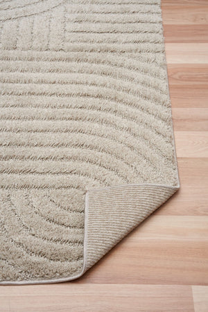 Marli Beige Retro Rug