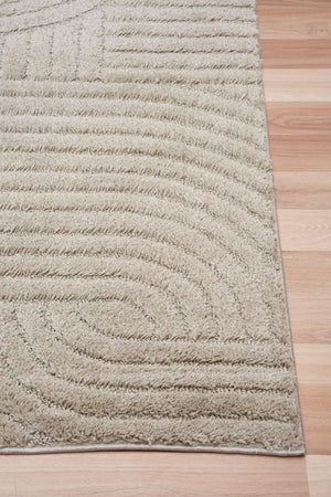 Marli Beige Retro Rug