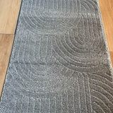 Marli Light Grey Hallway Runner 80CM Wide