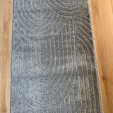 Marli Light Grey Hallway Runner 80CM Wide